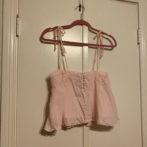 Pink TJD Babydoll Top